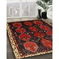 thumbnail image 3 of Ahgly Company Machine Washable Indoor Square Traditional Sepia Brown Area Rugs, 8' Square, 3 of 7