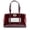 Burgundy, variant on Bling Kingdom Crystal Stud Shoulder Bag