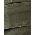 thumbnail image 5 of Pantalon Cargo Jeanswest Verde Militar de Mezclilla Stretch Tiro Alto 15, 5 of 5