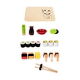 thumbnail image 4 of Wooden Play Food Sushi Slicing Set Wooden Kitchen Toys for Kids 3+ Pretend Play Learning Toy with Cutting Function Safe Non-Toxic Paint Montessori-Inspired Ideal for Preschoolers Home Classroom Use, 4 of 5