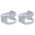 thumbnail image 1 of Guardurnaity Soporte de muñeca de 2 piezas con túnel carpiano para entusiastas del ejercicio. Muñequera con correa. Ayudas para vestirse con gancho de botón gris 2 piezas, 1 of 6