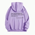 thumbnail image 3 of Towmus Dear Person Behind Me Sweatshirt Hoodie, You Are Enough Hoodie to the Person Behind Me, 3 of 5