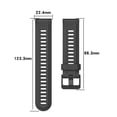thumbnail image 4 of 22.4mm Watch Strap Band for Garmin Forerunner 955 Descent G1, Replacement Watch Straps for Men Women Accessories, 4 of 8