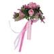 thumbnail image 5 of Ramo de boda simulación rosa artificial hojas verdes realistas rosa moderna y elegante para la decoración del hogar de la iglesia de la boda rosa, 5 of 14