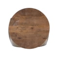 thumbnail image 6 of Powell Wesmar Metal Indoor Drum Accent Table with Storage, 16" Tall, Brass, 6 of 8