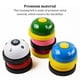 thumbnail image 4 of Methold Juguetes interactivos, accesorios para cachorros multiusos multicolores, campana de cena, anillo de huella de tamaño compacto, sin rebabas, Suministros para perros Blanco negro Methold PT004192-01, 4 of 6
