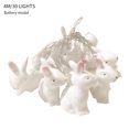 thumbnail image 1 of Lámpara de noche decorativa con forma de animal con cadena de luces LED de Pascua para boda, fiesta de cumpleaños, 4.5m 30 LED, batería kenally HA003735-04, 1 of 6