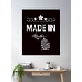 thumbnail image 2 of Made In.Michigan Poster Wall Art, Modern Wall Decor, 24x36 UNFRAMED, 2 of 3