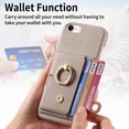 thumbnail image 3 of Compatible con Samsung Galaxy A13 4G, Funda GANGXUN con soporte magnético y tarjetero, 3 of 4