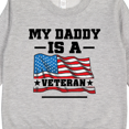 thumbnail image 3 of Inktastic My Daddy is a Veteran Toddler Sweatshirt, 3 of 4