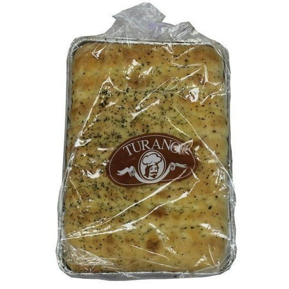 Turano Italian Herb and Garlic Focaccia Roll, 20.5 Ounce -- 8 per case