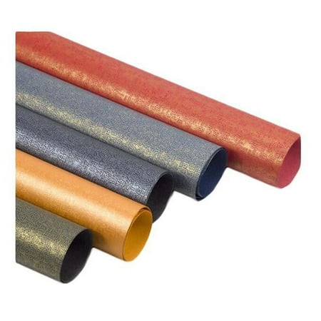 Panda Superstore 29.5 x 20.5 in. Random Pattern Hundred Chinese Surnames Roll Gift Wrapping Paper for Birthday, Holiday, Wedding & Baby Shower, Multi Color - 10 per Roll