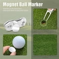 thumbnail image 4 of Golf Divot Repair Tool w Magnetic Golf Ball Marker | All Metal Foldable Divot Tool w Pop-up Button | Golf Accessories for Men, 4 of 6