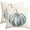 Blue Pumpkin, variant on Happy Fall Pumpkin Throw Pillow Covers 18x18 Set of 2 Outdoor Autumn Orange White Pumpkins Floral Pillows Cover Thanksgiving Farmhouse Linen Decorative Cushion Case for Couch Bed Decor