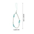 thumbnail image 3 of Miangastore Chic Phone Rope Phone Lanyard Blue Stone Anti-lost 1Pcs Phone Decor, 3 of 8