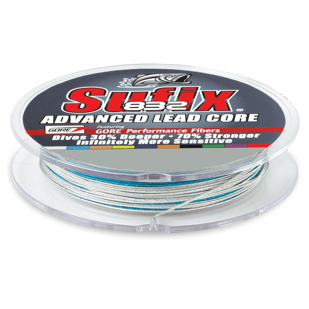 Sufix 832 Lead Core Fishing Line Metered 200 Yards