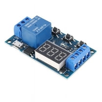 521 Digital Time Delay Relay Trigger Cycle Delay Switch Circuit Board Timing Control Module