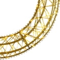thumbnail image 7 of Northlight LED Lighted Hanging Christmas Wreath Decorations - 18" -  Set of 2 - Gold Lights, 7 of 7
