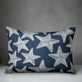thumbnail image 3 of Creative Products Starfish Navy 14x20 Spun Poly Pillow, 3 of 3