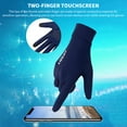 thumbnail image 7 of Touchscreen Summer UV Protection Gloves, Two-Fingerless Non-Slip Gloves For Men Women Breathable Gloves For Driving Cycle Riding Climbing Golfing Workout Grey, S, 7 of 7