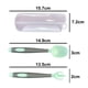 thumbnail image 2 of Sistemas de las bifurcaciones de las cucharas de los utensilios del bebé con el caso seguro del viaje, doblable resistente al calor del apretón fácil, 2 of 5