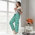 thumbnail image 5 of Bixox Women's Cherry Strawberry Floral Patterned Pajama Pants Loungewear, 5 of 5
