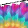 thumbnail image 3 of Colorful Tie Dye Mandala Pattern Shower Curtain 72"x72" ,Bathroom Decorative Shower Curtains Set with 12 Hooks,Modern Waterproof Washable Shower Curtain, 3 of 6