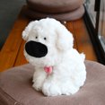 thumbnail image 5 of Kripyery Stuffed Animal Toy Soft Retractable Tongue Cute Expression Plush Big Nosed Dog Toy Kids Companion Birthday Gift Home Decor, 5 of 8
