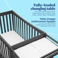 thumbnail image 4 of Lit de Bébé 4-en-1 avec Tiroir et Table à Langer Attachée Remi de Graco, 4 of 13