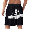 thumbnail image 2 of NICKSUN Shorts de Pyjama Amusants pour Hommes, Bas de Pyjama Doux avec Poches, Extraterrestre, m, 2 of 6