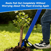 Heavy Duty Foldable Sapling Puller Tool Tree Puller for 1/4-2 in Stems