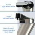 thumbnail image 2 of ACDANC 2026 New Stainless Automatic Soap Dispenser Touchless - Battery Operated Electric Hand Free Soap Dispenser with 3 Adjustable Volume Control for Kitchen Bathroom Countertop, 2 of 4
