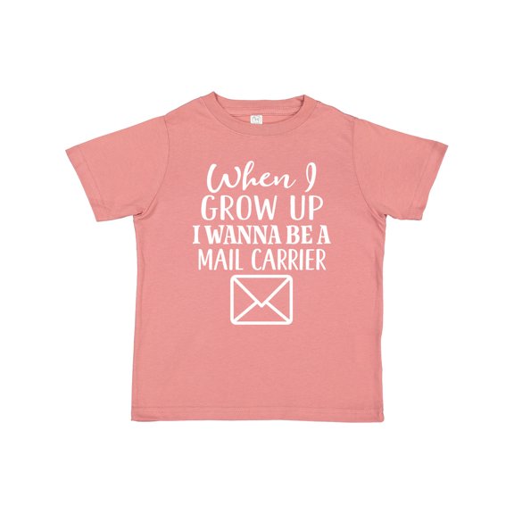 Inktastic Mail Carrier Future Postal Worker Boys or Girls Toddler T-Shirt