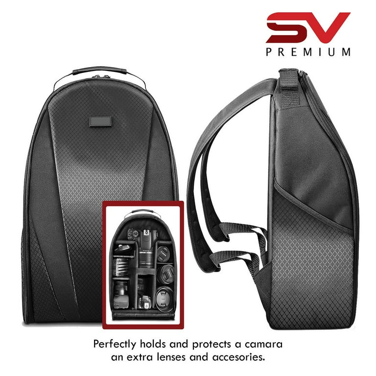 Camera Backpack Canon T7 Bag Hard Travel Carrying Case For Canon