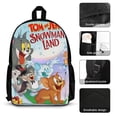 thumbnail image 3 of Tom And Jerry 3Pcs Backpacks Sets Book Bag with Lunch Bag And Pencil Case, 3 of 6