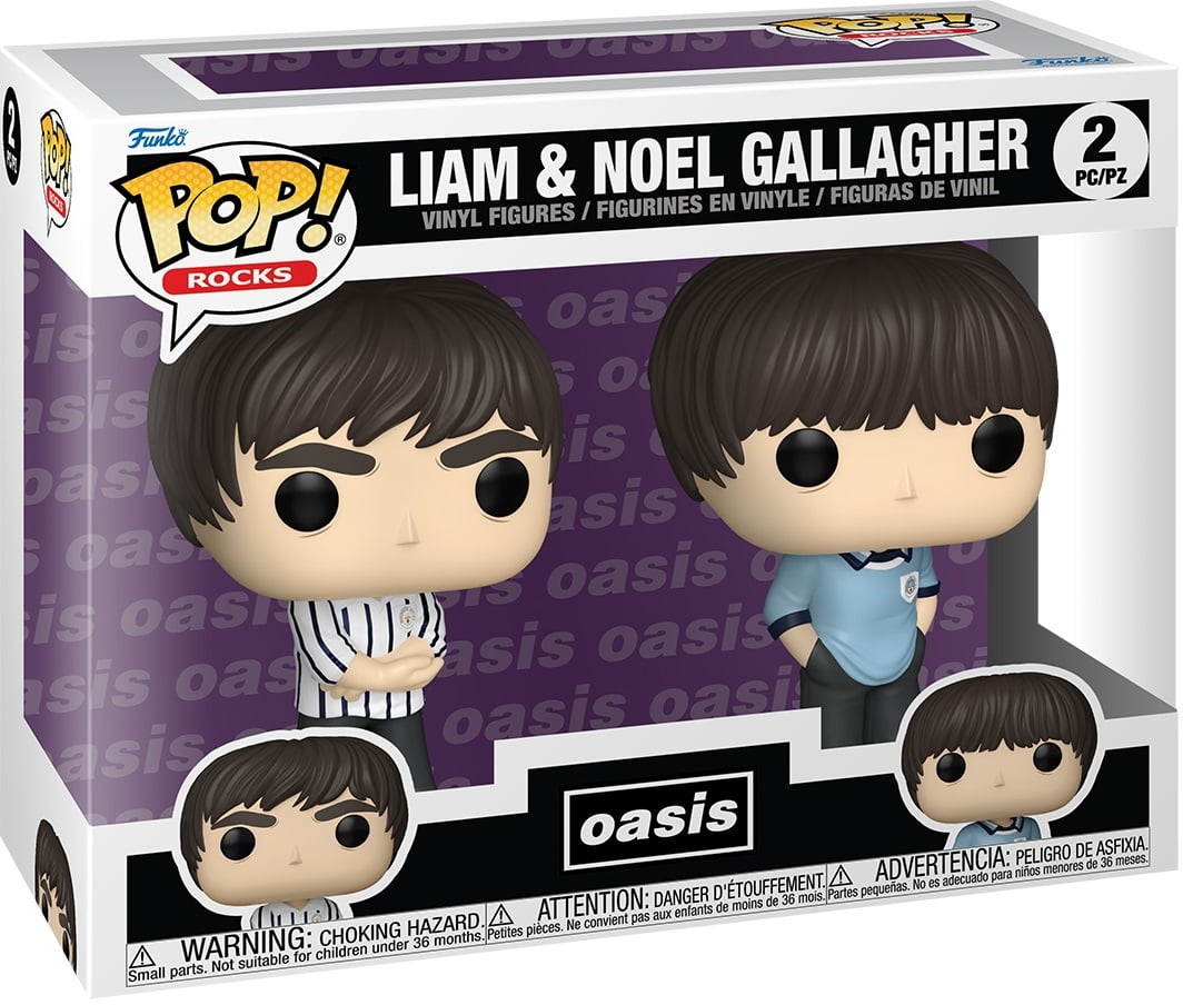 Funko POP! Rocks: Oasis - Liam & Noel Gallagher 2-Pack