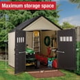 thumbnail image 5 of Rubbermaid 7' x7' Roughneck Storage Shed, 5 of 6