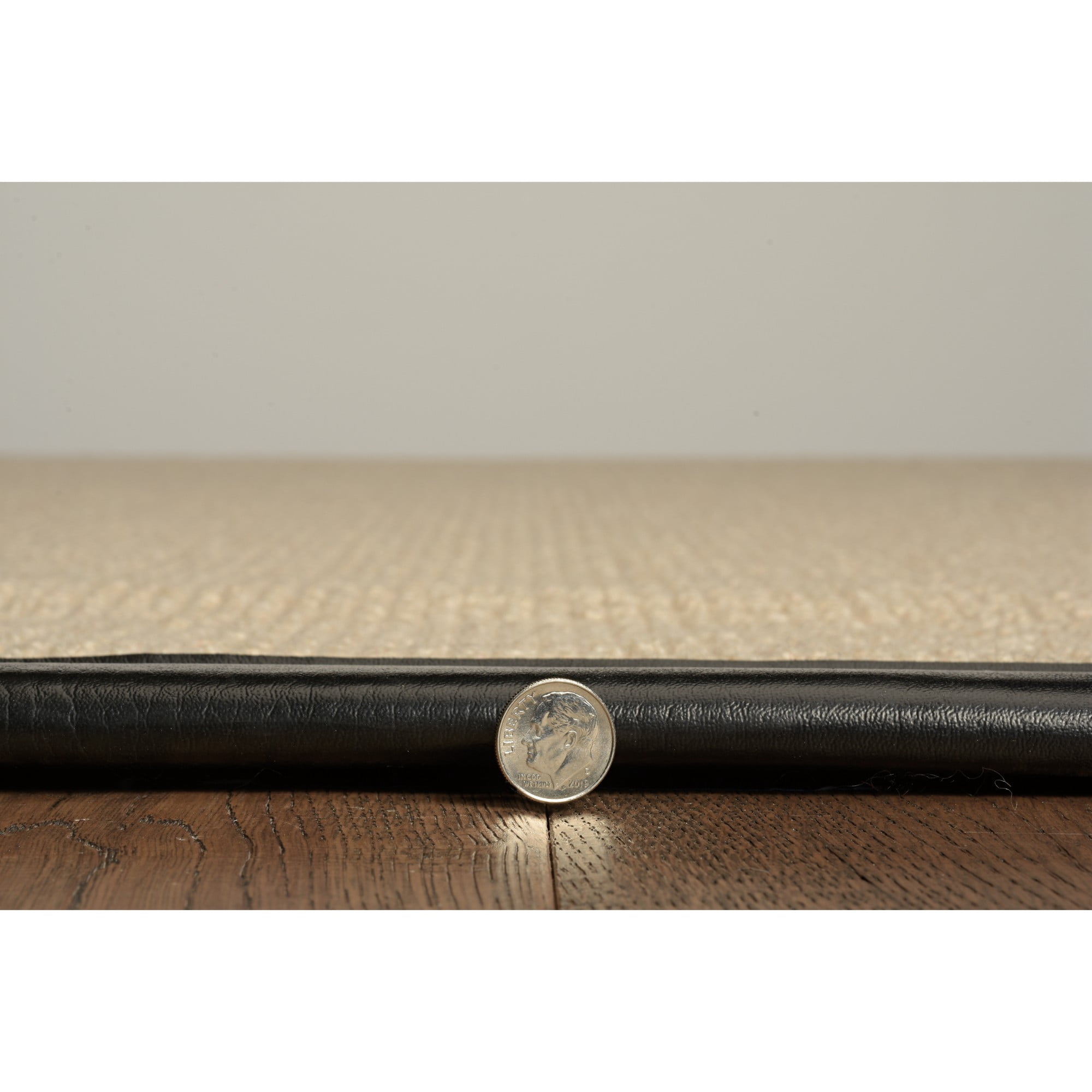 Contemporary Home Living 1.75' x 2.75' Tufted Solid Bordered Rectangular Area Throw Rug - Brown and