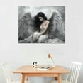 thumbnail image 2 of Nawypu  Beautiful Angel Fantasy Crying Angel Wings Aesthetic Art Living Room Room Decoration Poster Decorative Painting Canvas Wall Art Living Room Posters Bedroom Painting, 2 of 4