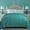 Blue, variant on Classic Down Alternative Hypoallergenic Comforter Turquoise / Twin