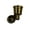 Gold, variant on BingLTD - 2.4" Metal Swivel Platinum Round Cup Furniture Caster - Set of 4 (MC-5178-P)