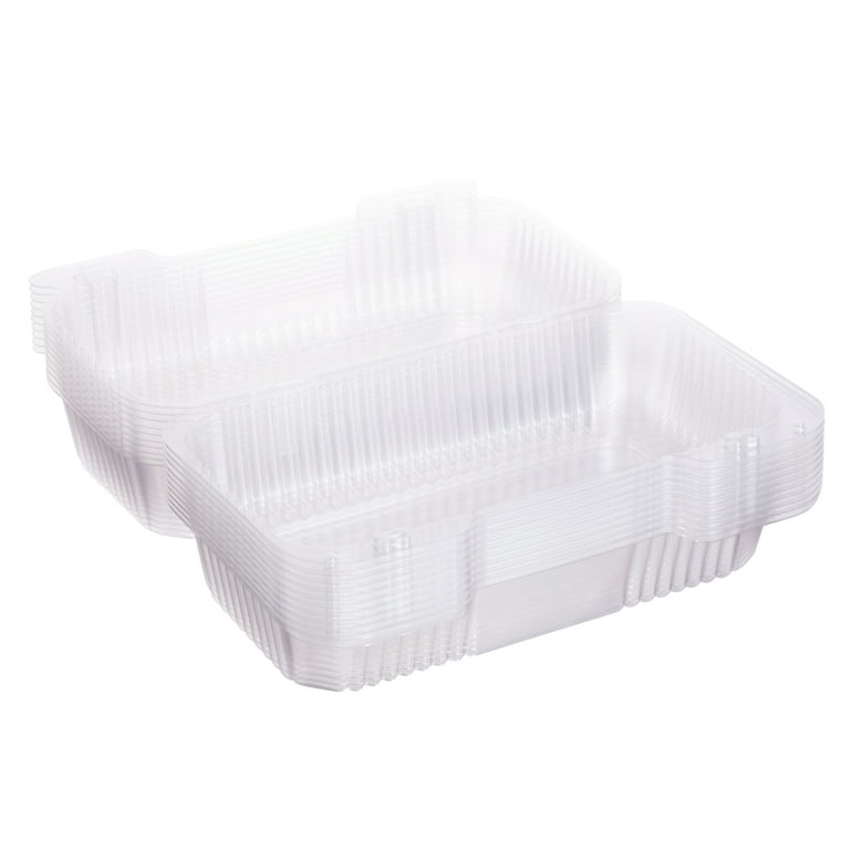 StayLock Clear Hinged Lid Containers, 5.4 x 9 x 3.5, Clear, Plastic, 250/Carton StayLock Clear Hinged Lid Containers, 5.4 x 9 x 3.5, Clear, Plastic, 250/Carton