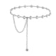 thumbnail image 1 of Cinturón de cadena para mujer, cinturones de cintura con cristales de estrás, 1 of 5