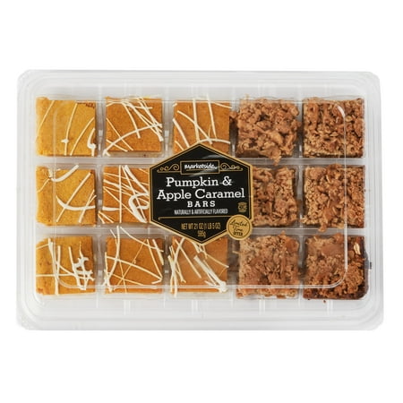 Marketside Pumpkin & Apple Caramel Bars, 21 oz, 15 Count
