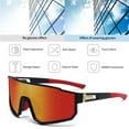 thumbnail image 4 of Polarized Sports Sun Glasses Ultralight Anti-glare UV Resistant Coated Lens Softball Cycling Glasses Sports Eyewear, 4 of 7