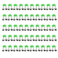 thumbnail image 1 of 50pcs Fishing Clips Fishing Rod Alarm With Alert Fishing Rod Cowboy Rig with Teaser Deep Drop Rigs Saltwater Hi Rig Saltwater Weights Tire Tackle Ice Live Well And Weights for Hooks And Weights Ice, 1 of 4