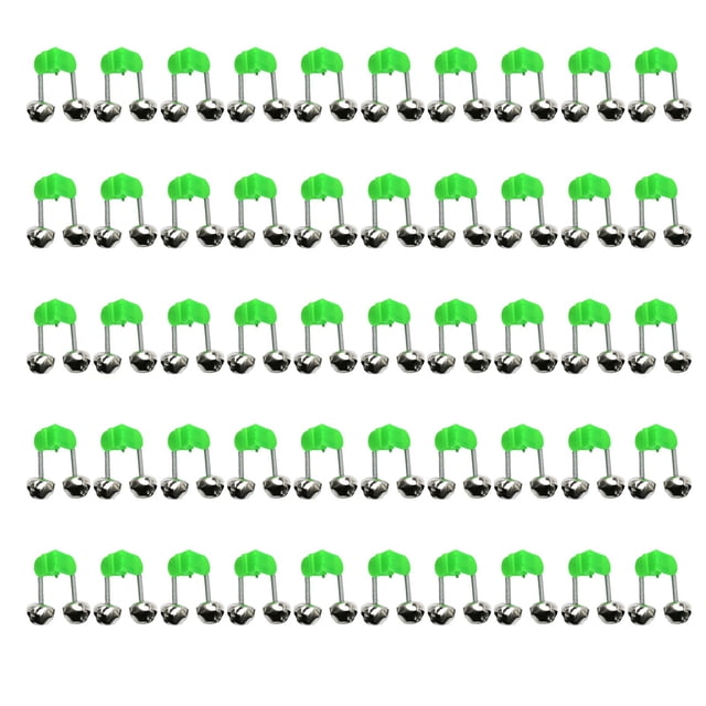 50pcs Fishing Clips Fishing Rod Alarm With Alert Fishing Rod Cowboy Rig with Teaser Deep Drop Rigs Saltwater Hi Rig Saltwater Weights Tire Tackle Ice Live Well And Weights for Hooks And Weights Ice