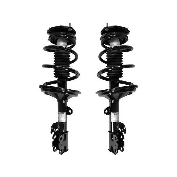 Front Strut and Coil Spring Assembly 2 Piece Kit - Compatible with 2004 - 2007 Toyota Highlander (Excludes Touring Edition) 2005 2006