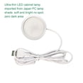 thumbnail image 2 of Advancent Las luces LED de la decoración del sitio del ABS con la instalación fácil del interfaz universal del USB llevaron la tira de luz Iluminación y accesorios luz tricolor Concha plateada, 2 of 6