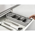 thumbnail image 4 of Joseph Joseph DrawerStore Compact Cutlery Organizer- Gray, Multi-Purpose Kitchen Storage and Organization Solution, 4 of 8